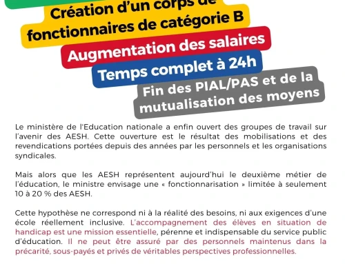 AESH un vrai métier